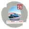 Light Grey Suede Mat Board for 18x24 Frames - Oval Opening for 15x19 Photos